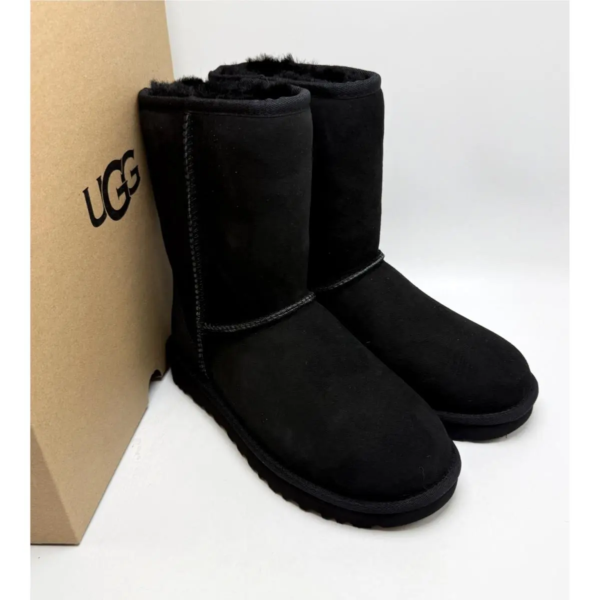 UGG shoes - UGG Classic Short II Boot Boot Black - 1016223BLK - Black 8