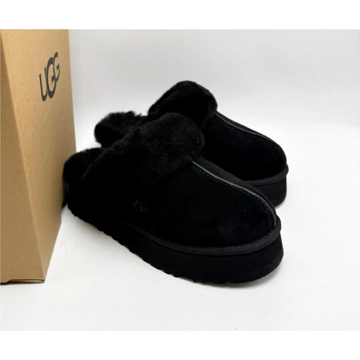 UGG shoes - UGG Disquette Slipper - Disquette Slipper - 1122550BLK - Black 9