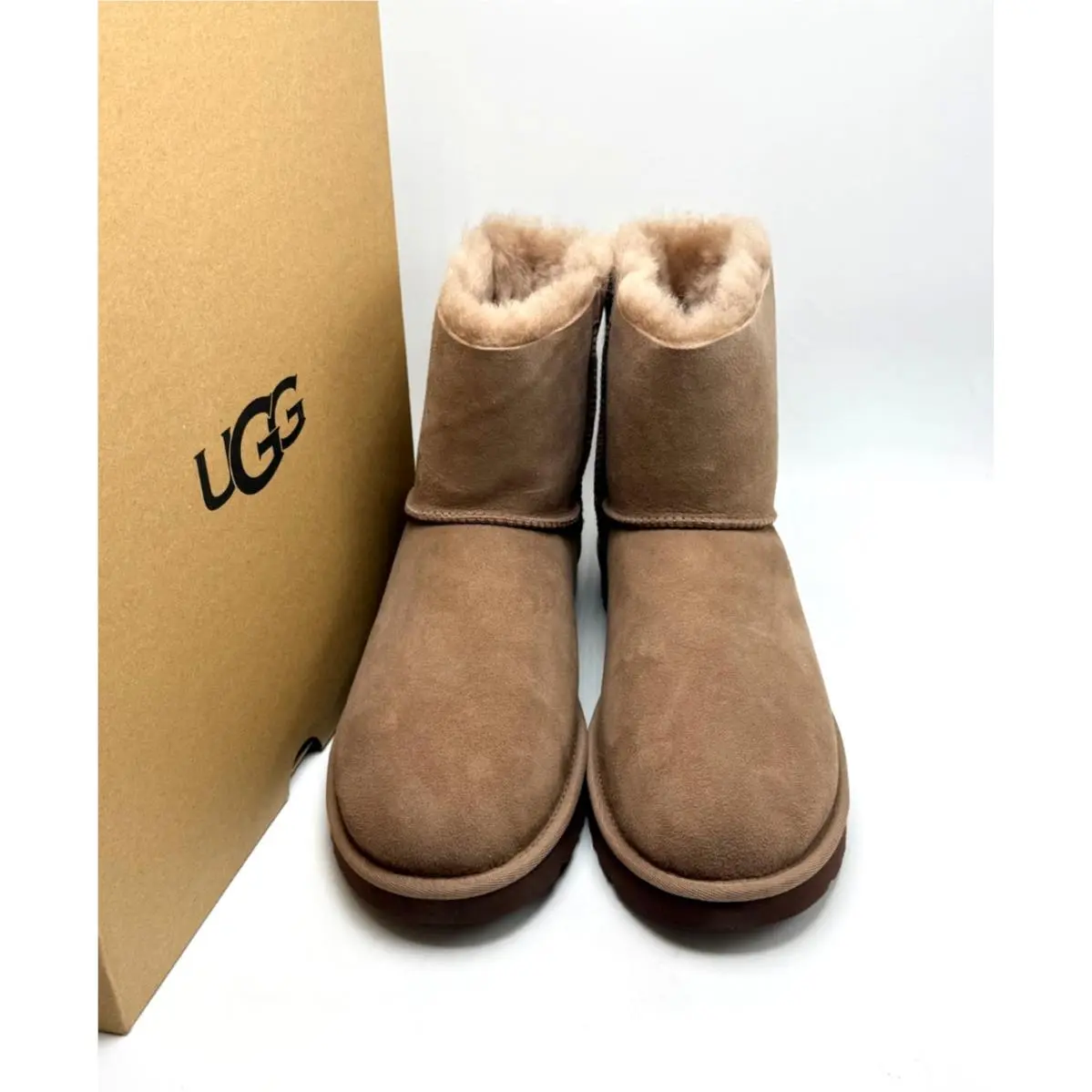 UGG shoes - UGG Mini Bailey Bow II - 1016501RYK - Rocky Oak 0