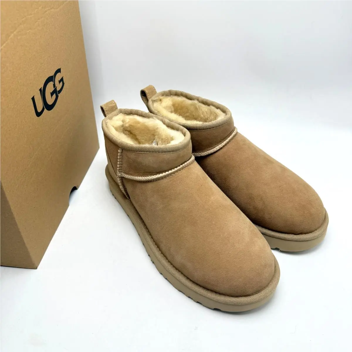 UGG shoes - UGG Classic Ultra Mini Boot - 1116109-SAN - Sand 2