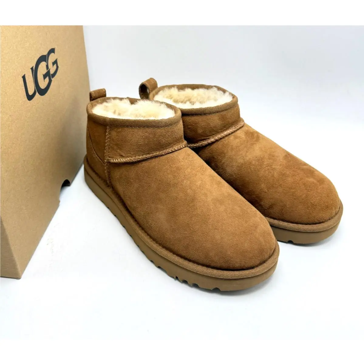 UGG shoes - UGG Classic Ultra Mini Boot - 1116109CHE - Chestnut 2