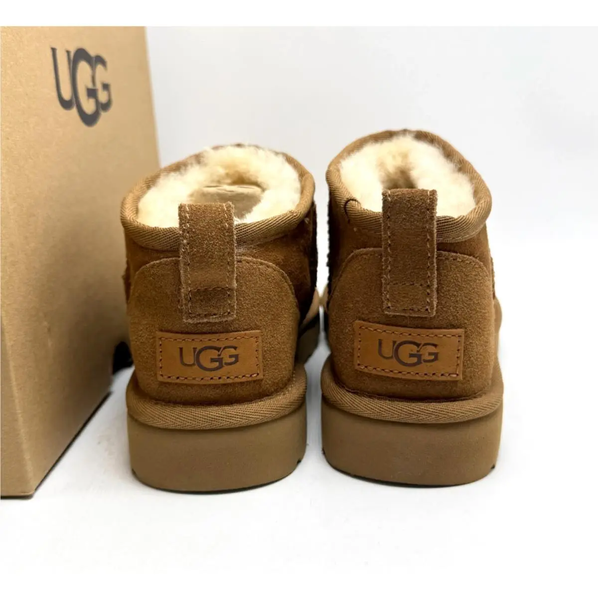 UGG shoes - UGG Classic Ultra Mini Boot - 1116109CHE - Chestnut 10