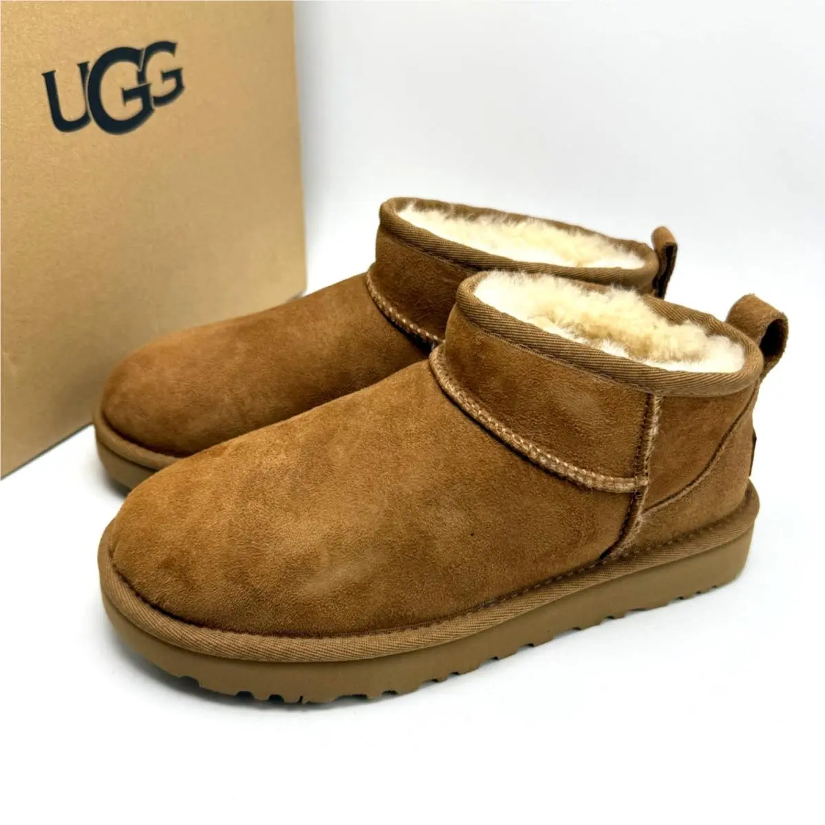 UGG shoes - UGG Classic Ultra Mini Boot - 1116109CHE - Chestnut 6
