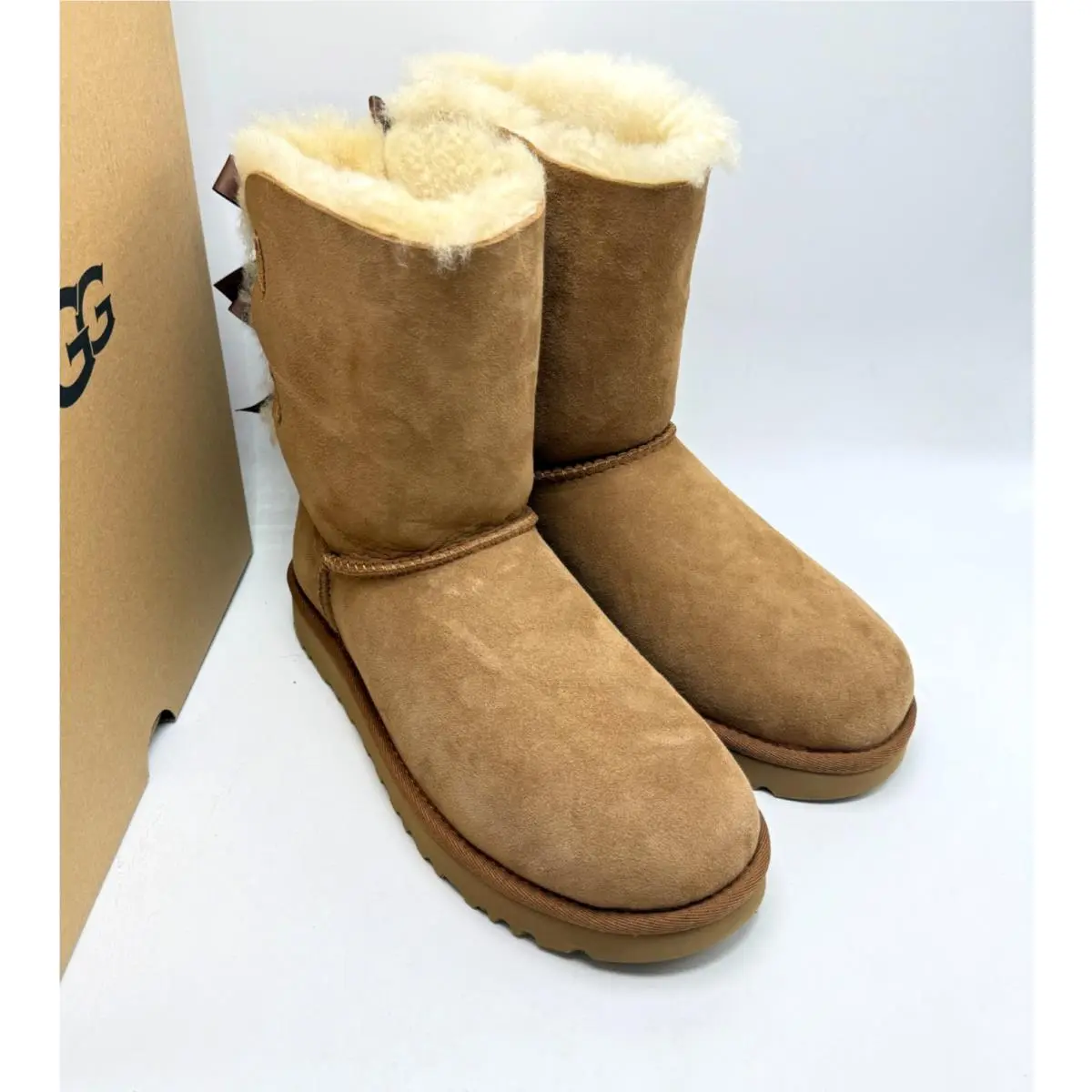 UGG shoes - UGG Bailey Bow II Boot - 1016225CHE - Chestnut 2