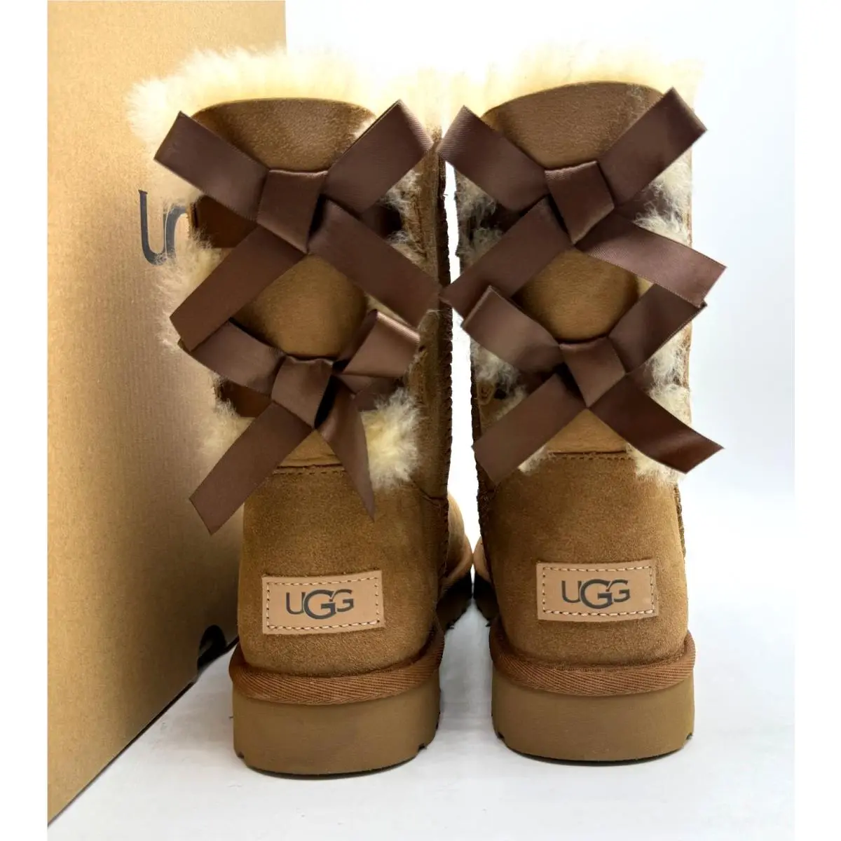 UGG shoes - UGG Bailey Bow II Boot - 1016225CHE - Chestnut 3