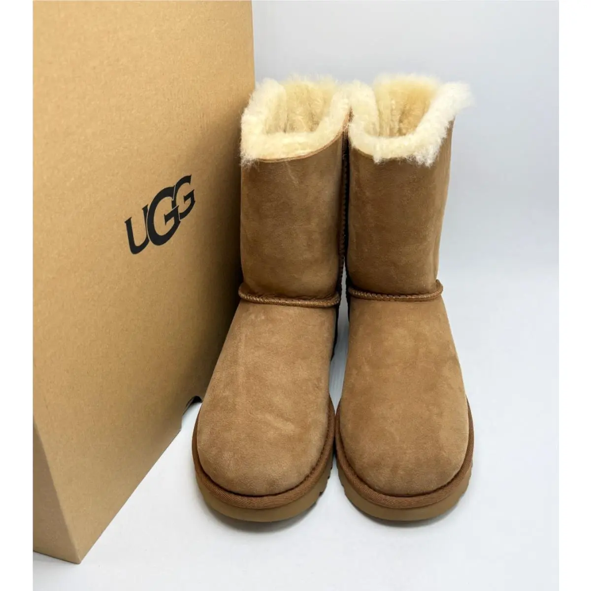 UGG shoes - UGG Bailey Bow II Boot - 1016225CHE - Chestnut 7