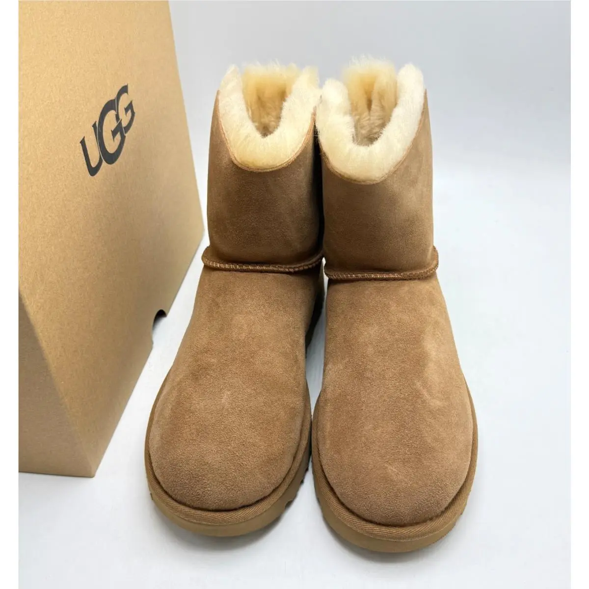 UGG shoes - UGG Mini Bailey Bow II - 1016501CHE - Chestnut 0