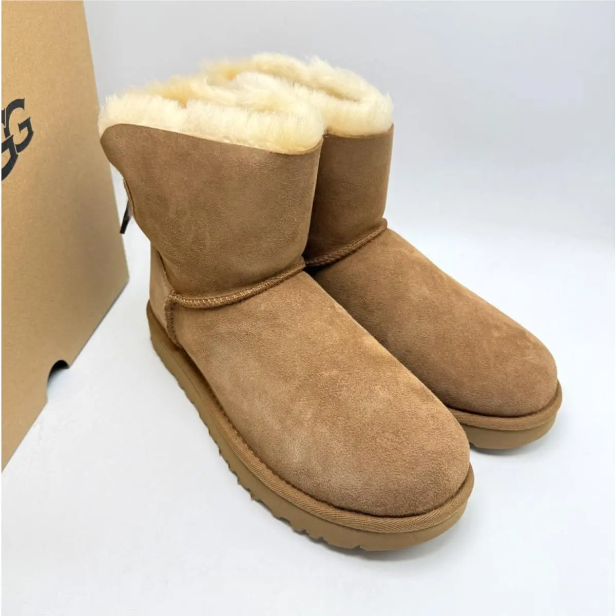 UGG shoes - UGG Mini Bailey Bow II - 1016501CHE - Chestnut 2