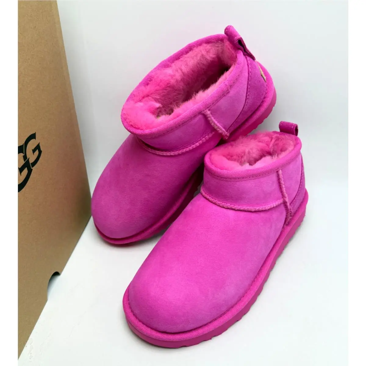 UGG shoes - UGG Classic Ultra Mini Boot - 1116109CRNT - Carnation 4