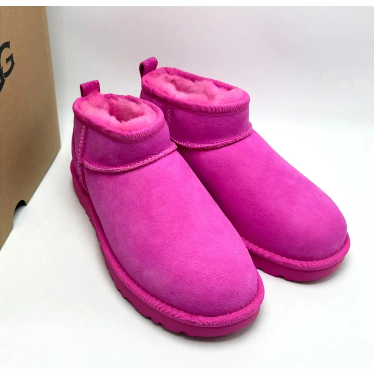 UGG shoes - UGG Classic Ultra Mini Boot - 1116109CRNT - Carnation 9