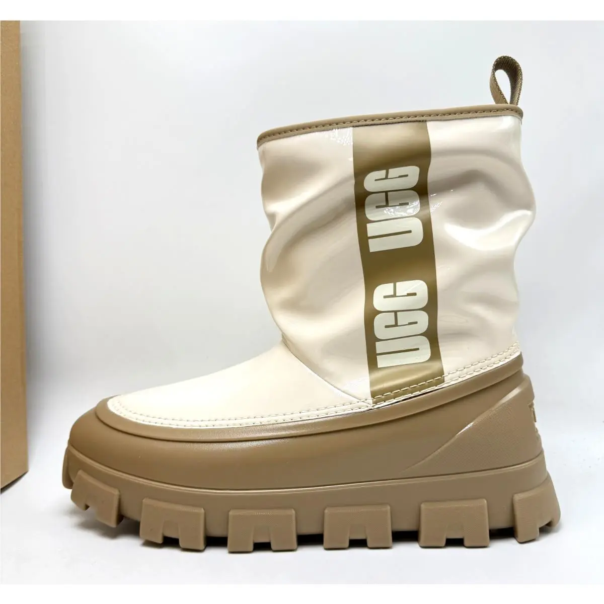 UGG shoes - UGG Classic Brellah Mini Boot - 1144059MSJS - Mustard Seed / Jasmine 1