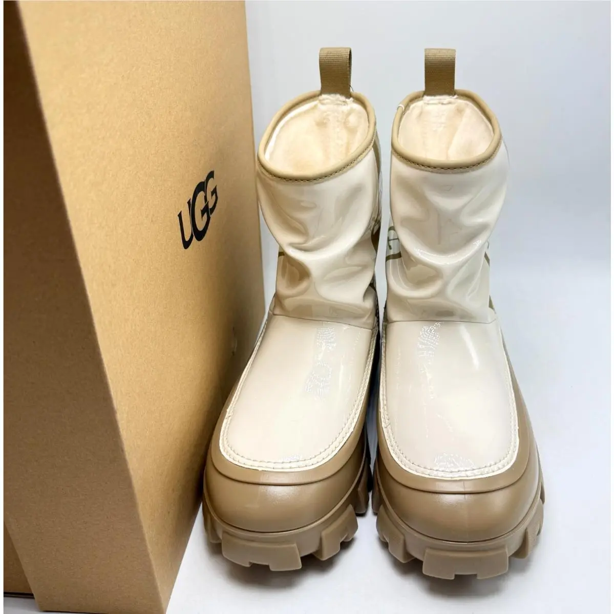 UGG shoes - UGG Classic Brellah Mini Boot - 1144059MSJS - Mustard Seed / Jasmine 0