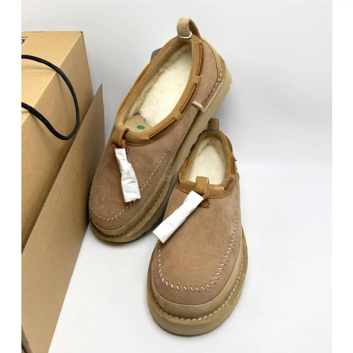 UGG shoes - UGG Tasman Crafted Regenerate Slipper - 1152747-SAN - Sand 10