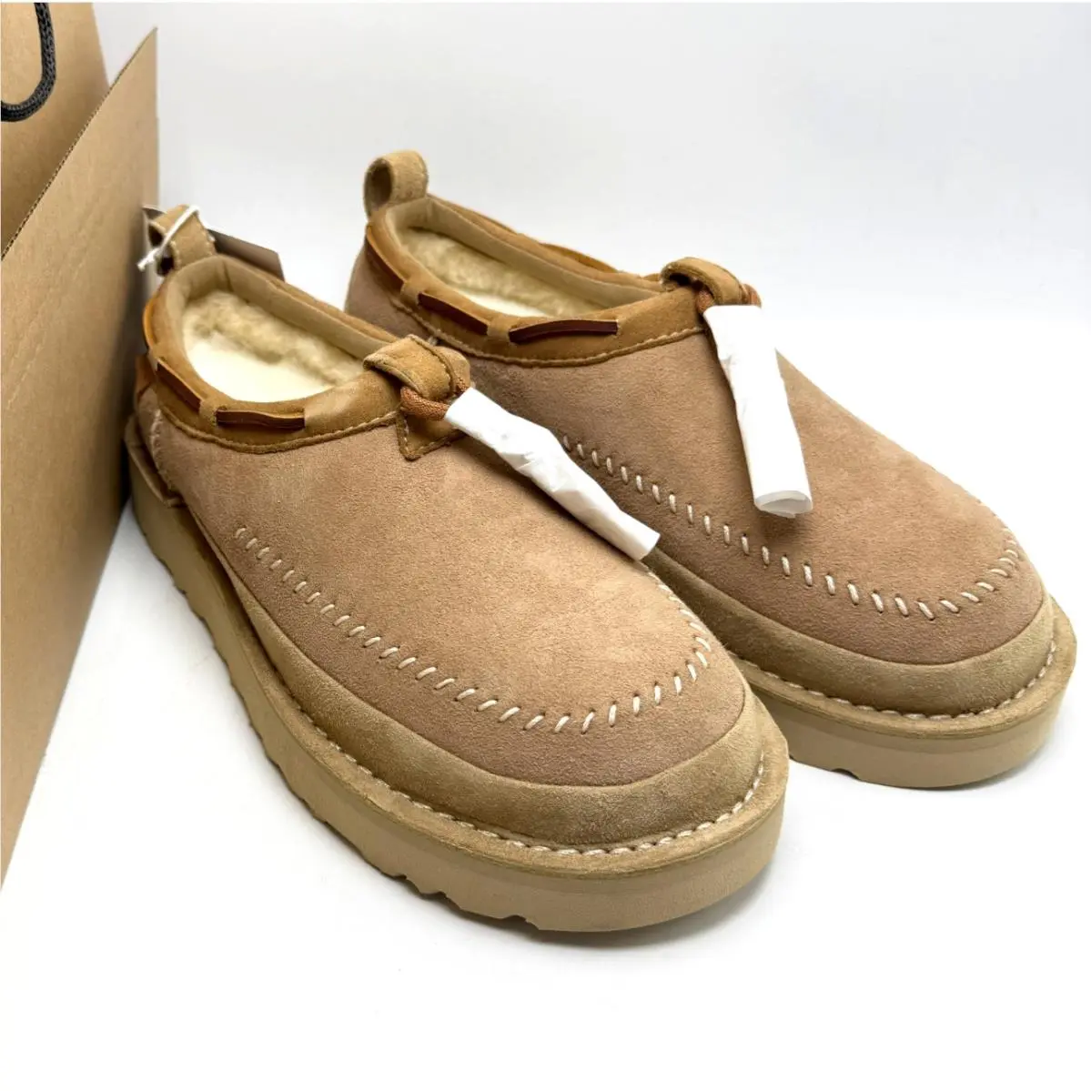 UGG shoes - UGG Tasman Crafted Regenerate Slipper - 1152747-SAN - Sand 8