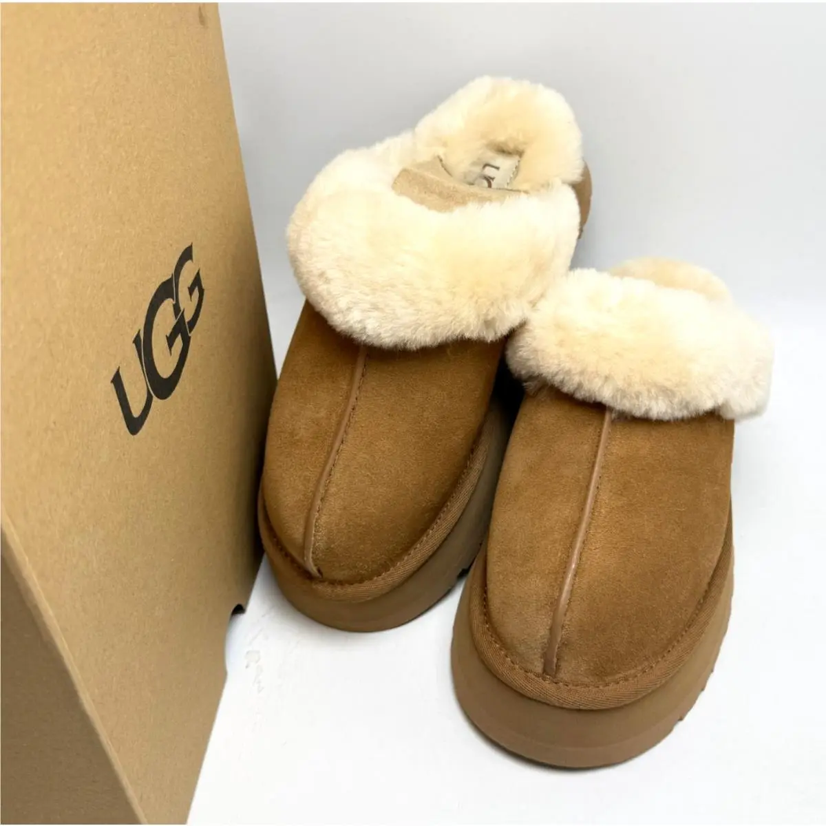UGG shoes - UGG Disquette Slipper - Disquette Slipper - 1122550CHE - Chestnut 11