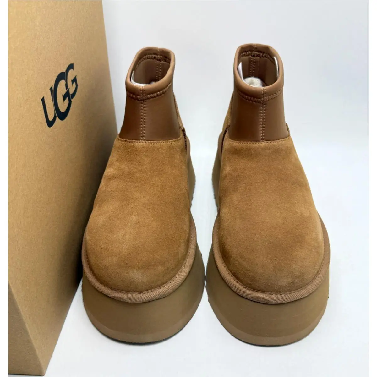 UGG shoes - UGG Classic Mini Dipper Boot Chestnut - 1168170CHE - Chestnut 0