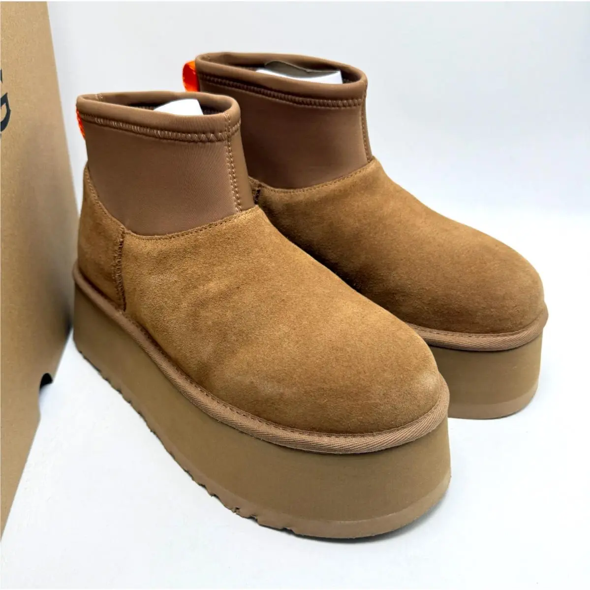 UGG shoes - UGG Classic Mini Dipper Boot Chestnut - 1168170CHE - Chestnut 9