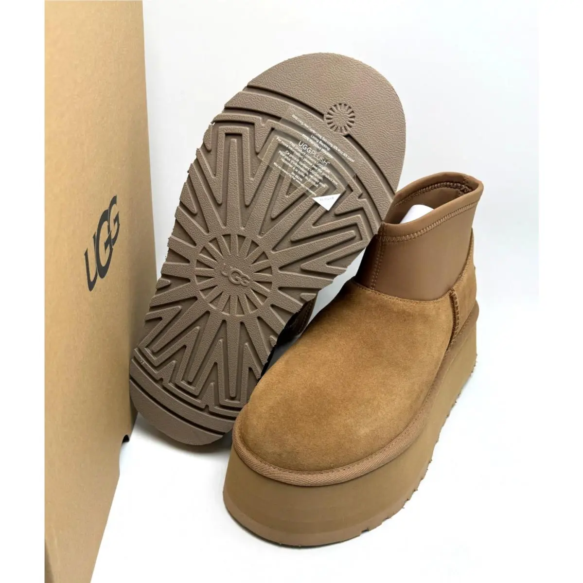 UGG shoes - UGG Classic Mini Dipper Boot Chestnut - 1168170CHE - Chestnut 12