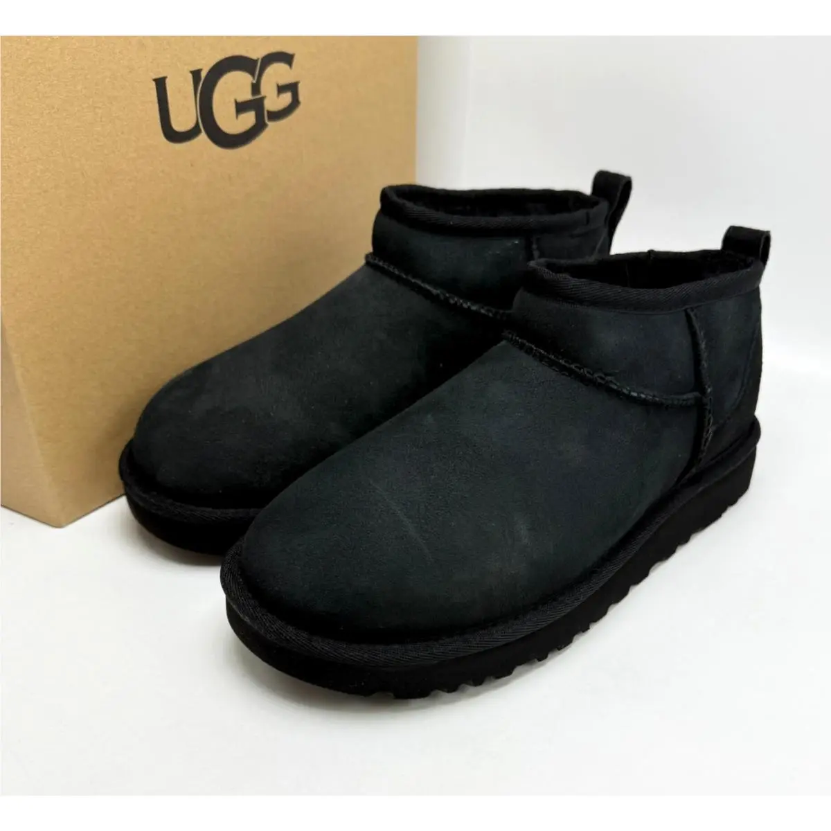 Ugg Classic Ultra Mini Boot Black Women`s 1116109-BLK sz 6-10
