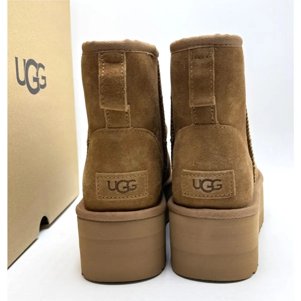 UGG shoes - UGG Classic Mini Platform Boot - 1134991CHE - Chestnut 10
