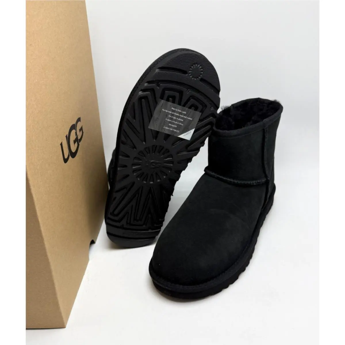 UGG shoes - UGG Classic Mini II Boot - 1016222BLK - Black 5