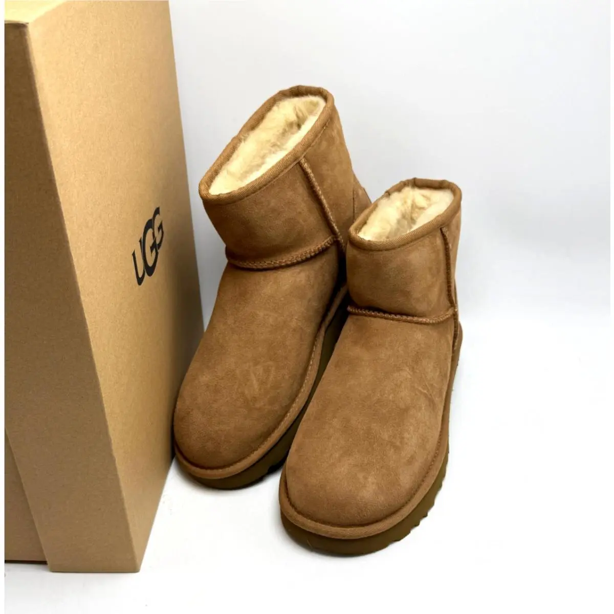 UGG shoes - UGG Classic Mini II Boot - 1016222CHE - Chestnut 10