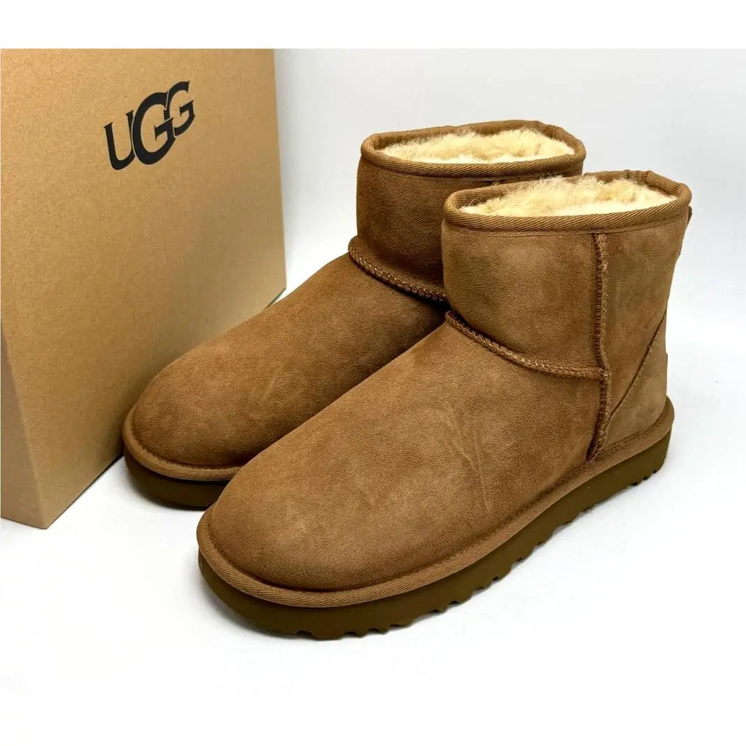 UGG shoes - UGG Classic Mini II Boot - 1016222CHE - Chestnut 5