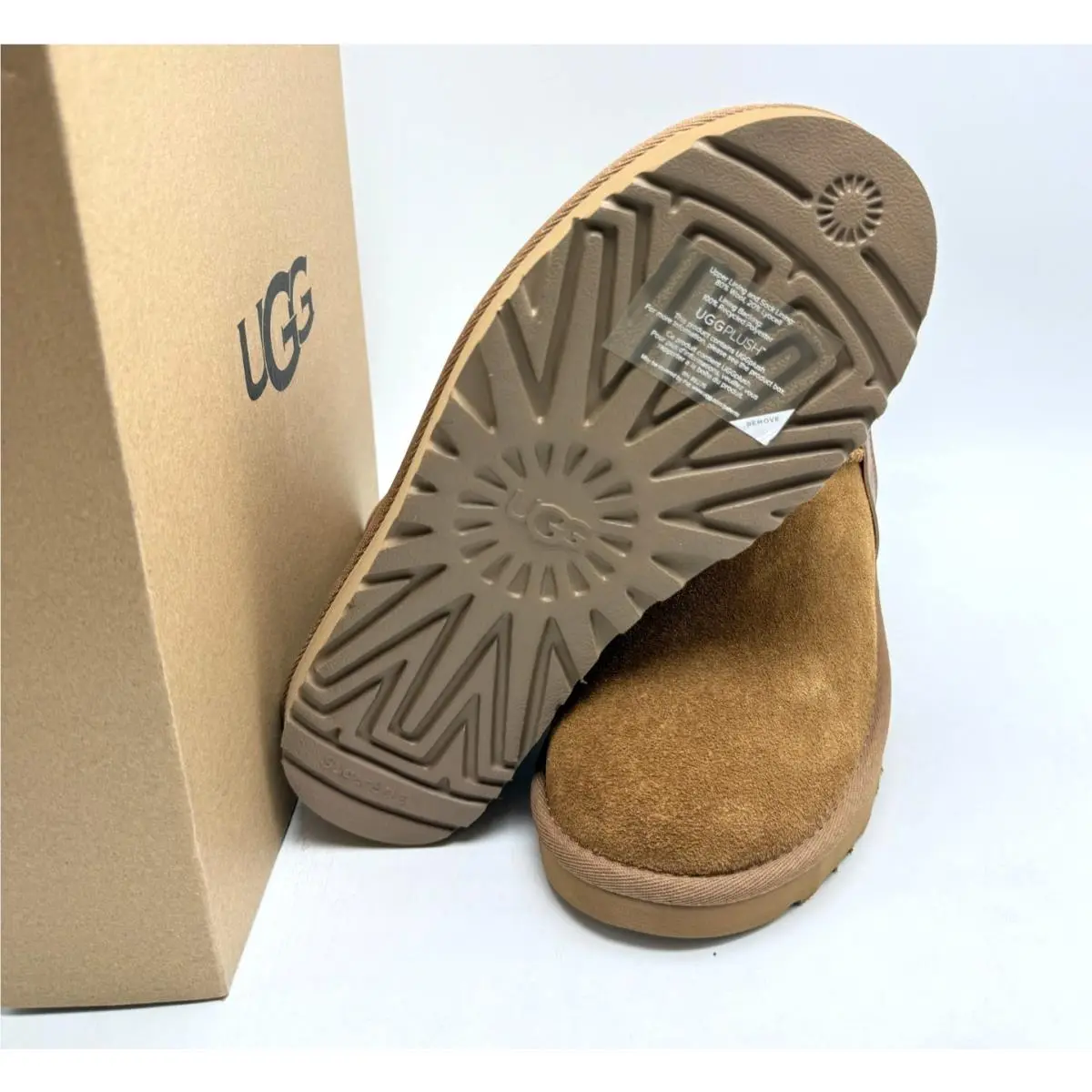 UGG shoes - UGG Classic Mini Side Logo II Boot - 1134962-CHE - Chestnut 10