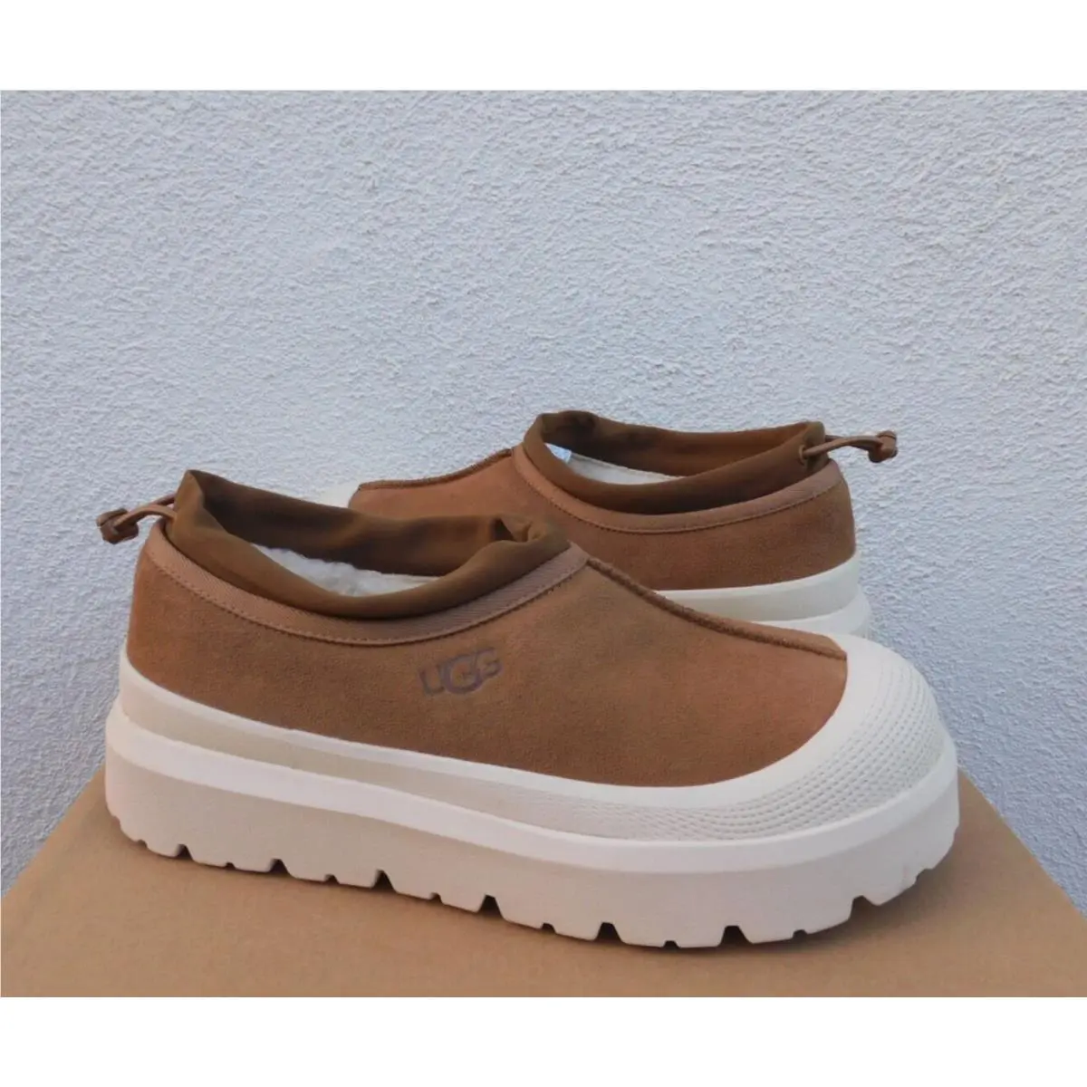 Ugg Chestnut Tasman Weather Hybrid Waterproof Shoes Men US 14/ Eur 48.5