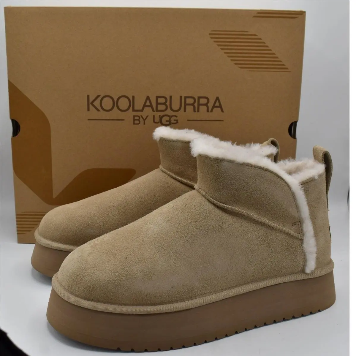 Koolaburra by Ugg Women 11 Koola Ultra Mini Platform Lined Winter Boots Shoes