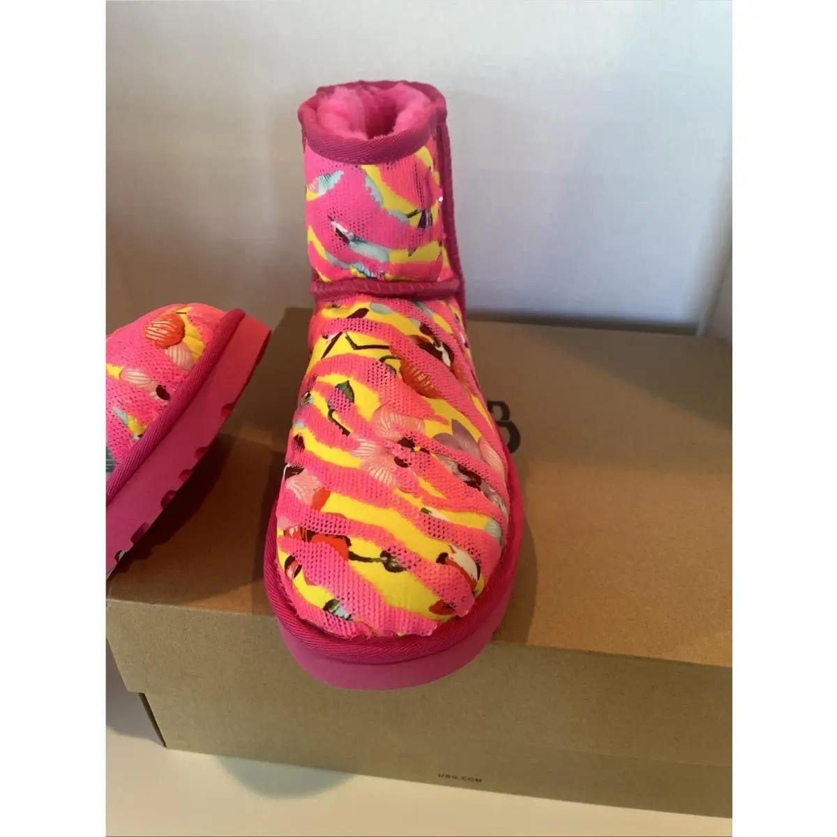 UGG shoes - Flowers - Flowers - Pink 0