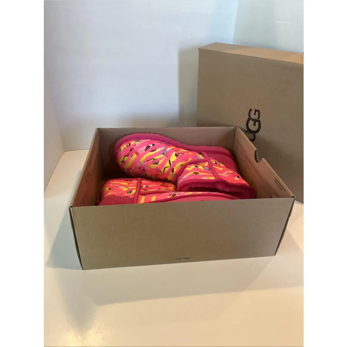UGG shoes - Flowers - Flowers - Pink 5