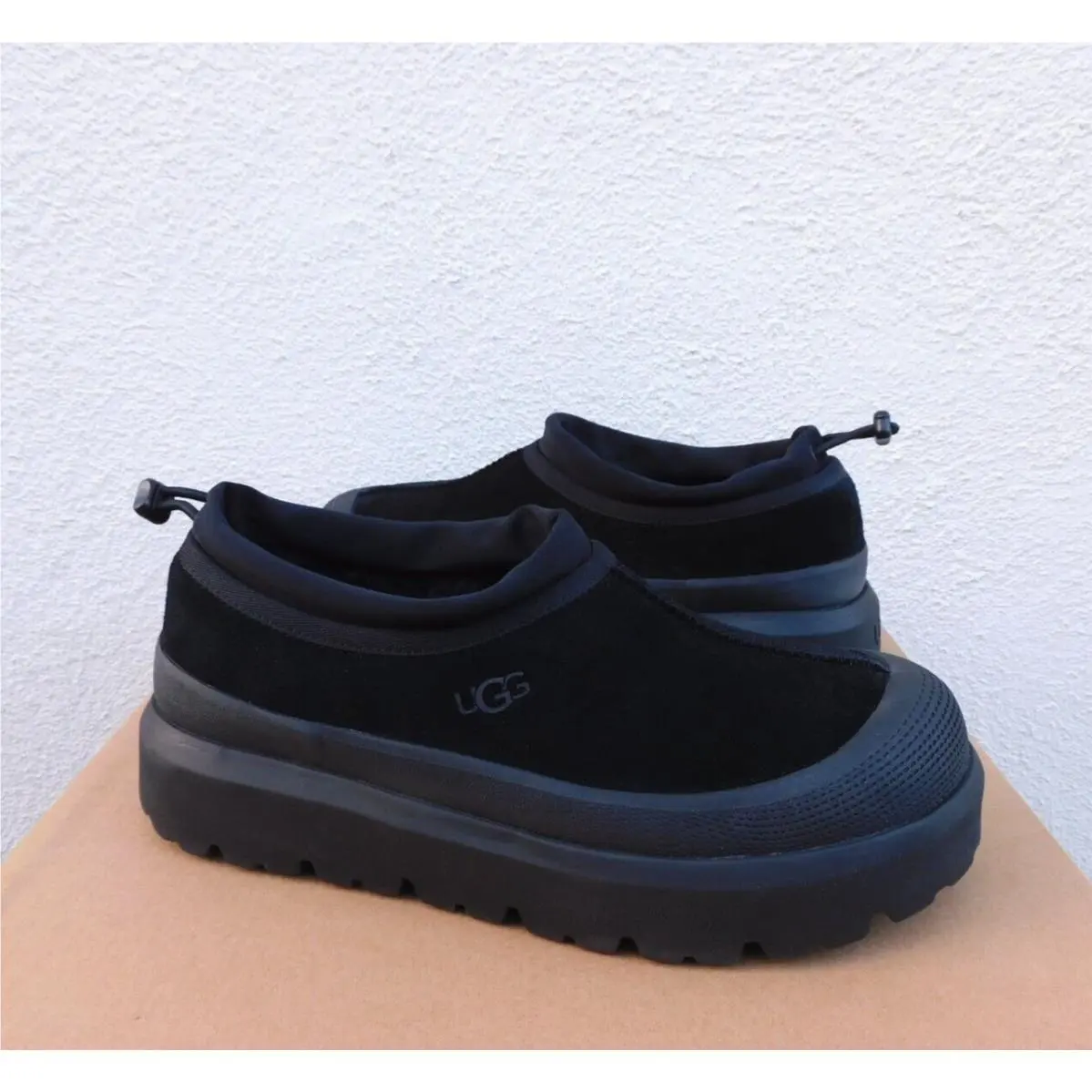 Ugg Black Tasman Weather Hybrid Waterproof Shoes Men US 6/ Women US 7
