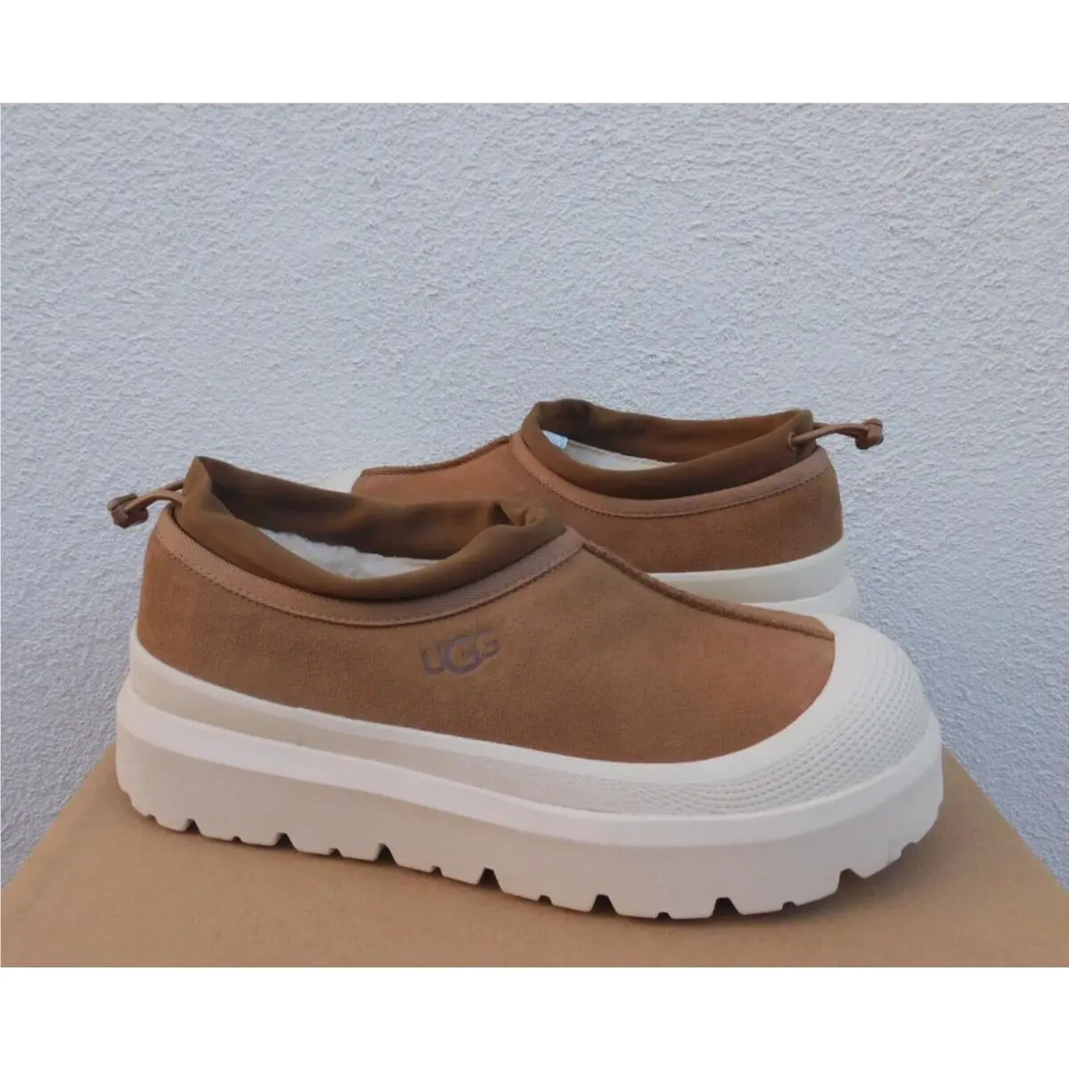 Ugg Chestnut Tasman Weather Hybrid Waterproof Shoes Men US 5/ Women US 6