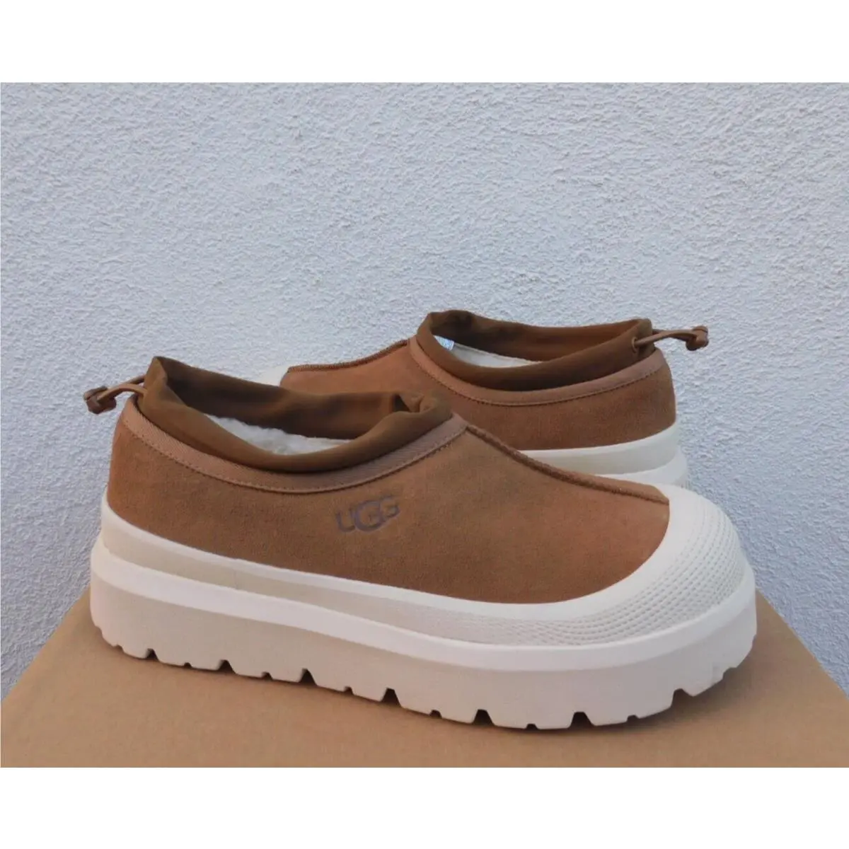 Ugg Chestnut Tasman Weather Hybrid Waterproof Shoes Men US 11/ Eur 44