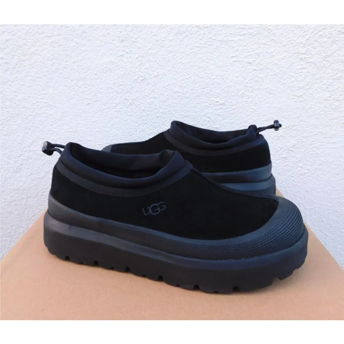 Ugg Black Tasman Weather Hybrid Waterproof Shoes Men US 12/ Eur 45