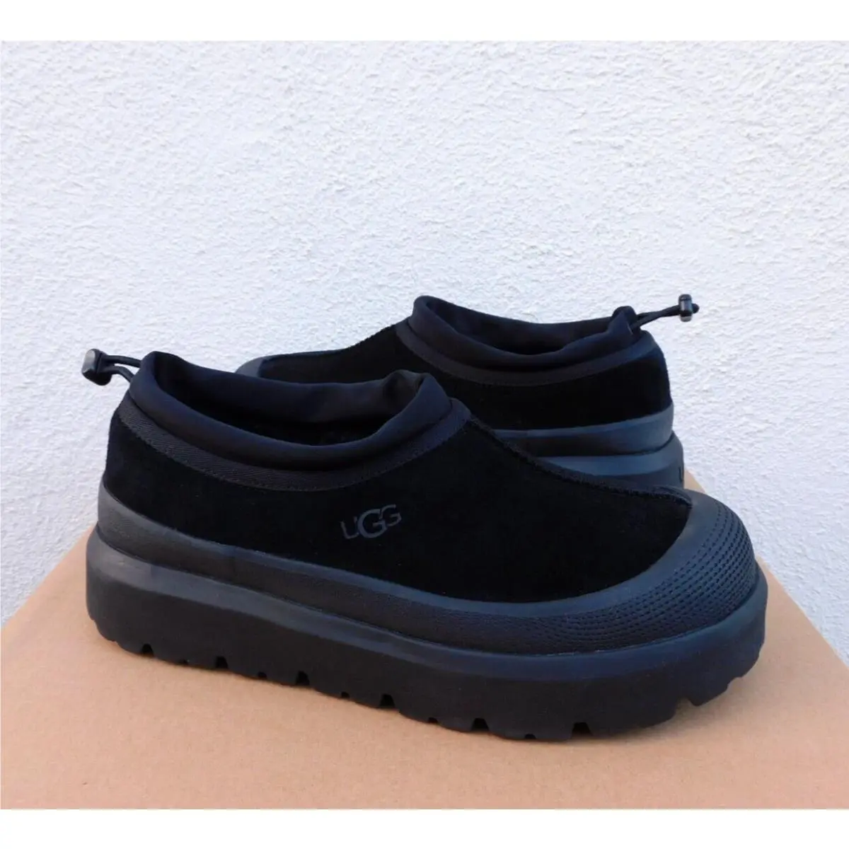 Ugg Black Tasman Weather Hybrid Waterproof Shoes Men US 13/ Eur 46