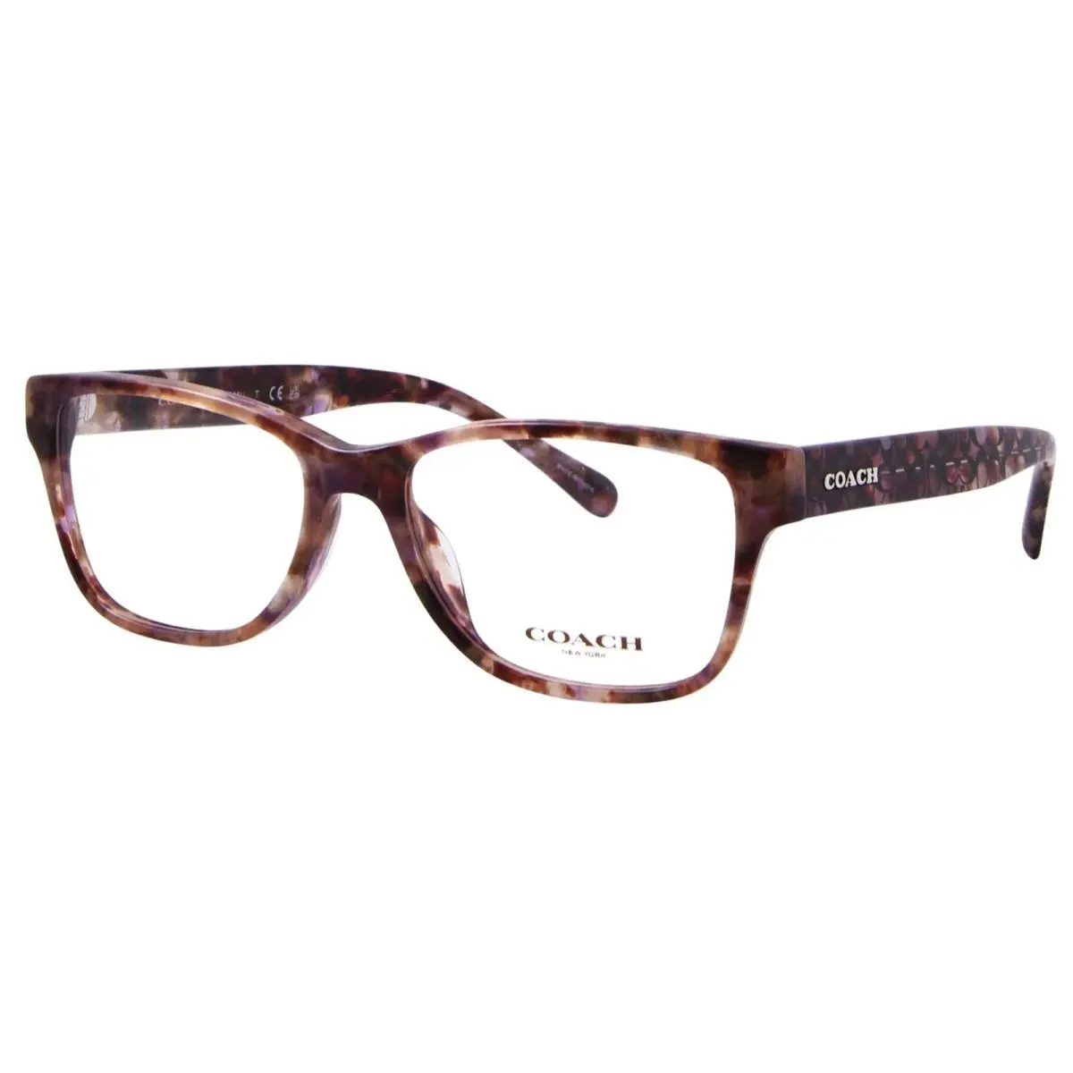Coach HC6208U 5739 Eyeglasses Women`s Petal Tortoise Full Rim 52mm