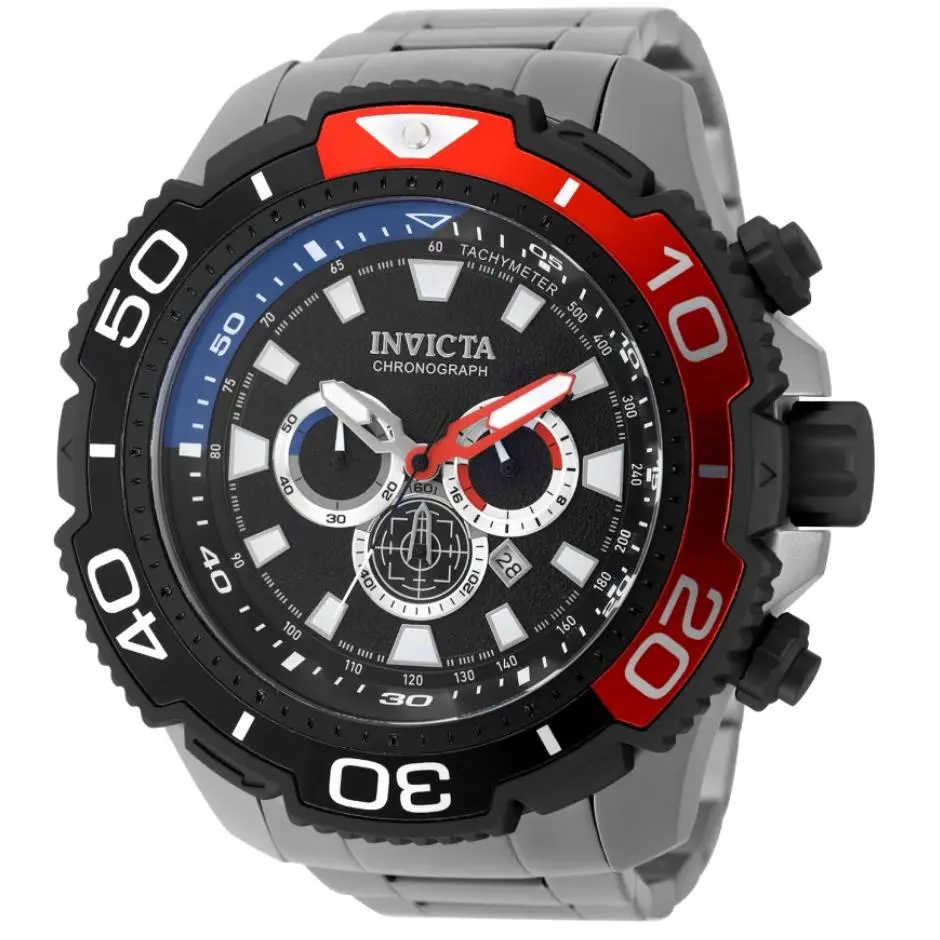 Invicta Kaiju Ti-22 Massive 65MM Case Men`s Titanium Chronograph Watch 49490