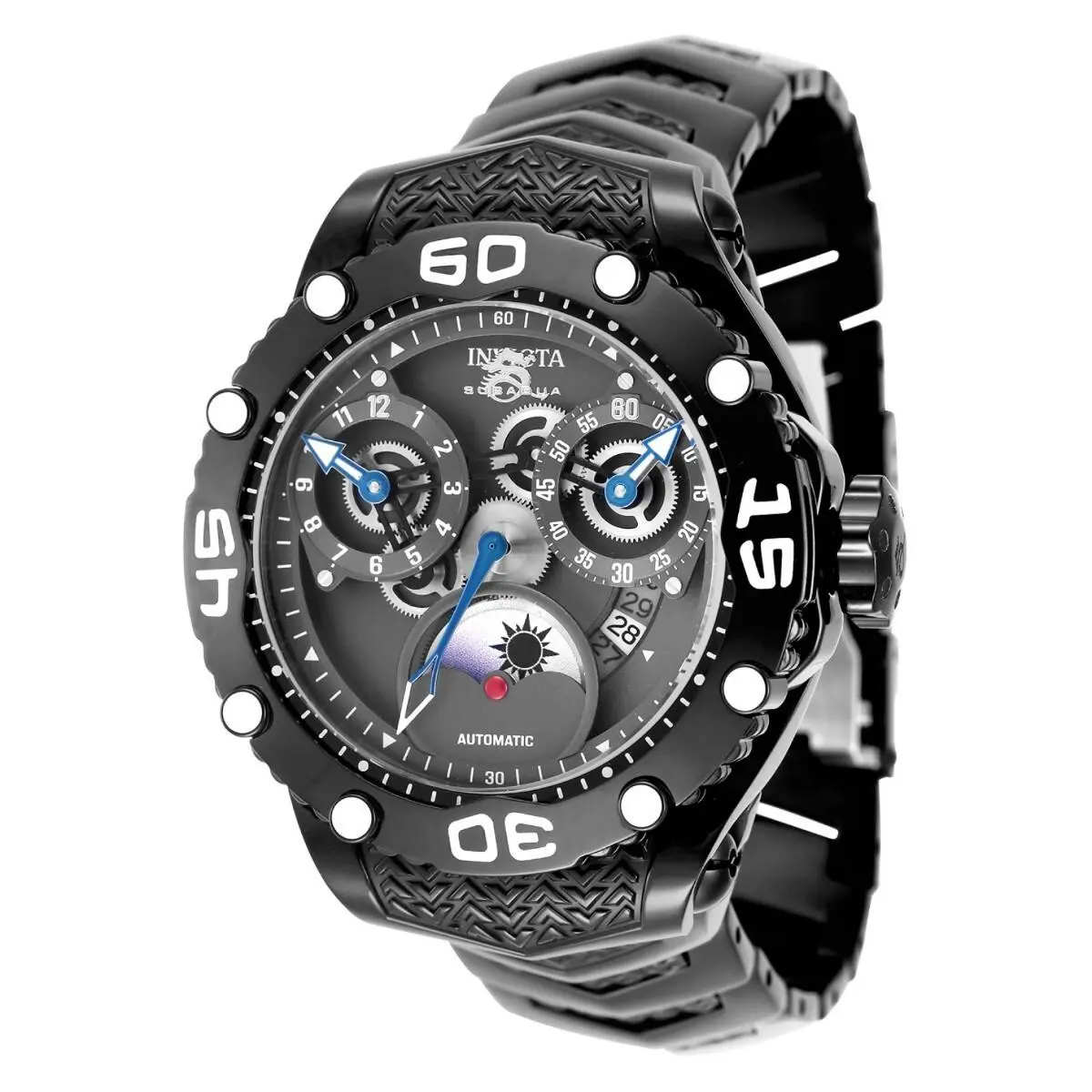 Invicta Subaqua Noma Viii Automatic Men`s Watch - 48.5mm Black 47568