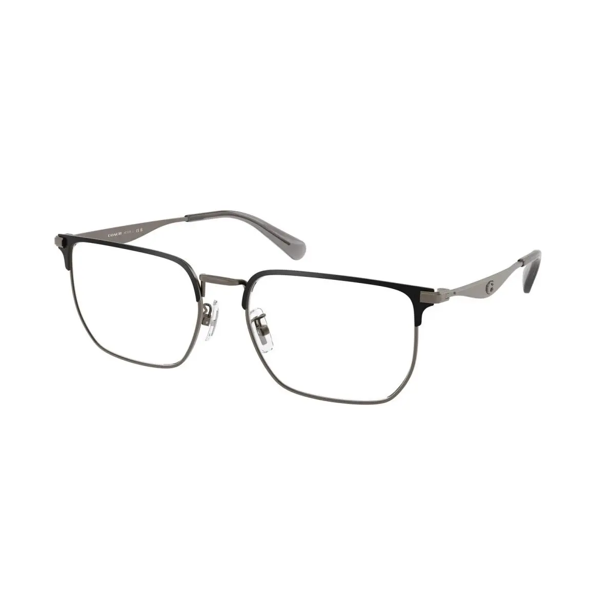 Coach HHC5178 9459 54 Satin Gunmetal / Black Demo Lens 9459 Size 54 Eyeglasses