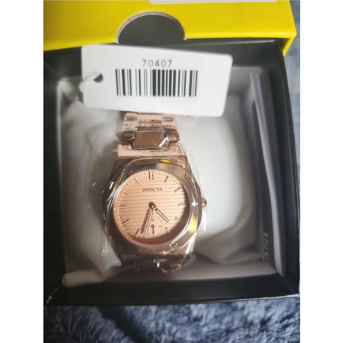Womens Celestial Watch 31.7 MM Rose Gold Tone 70407 by Invicta