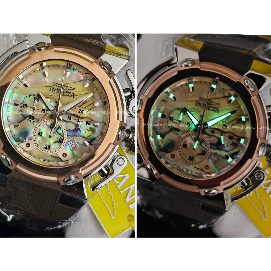 Invicta X-wing - Coalition Forces Abalone Dial Chronograph Quartz Mens Watch