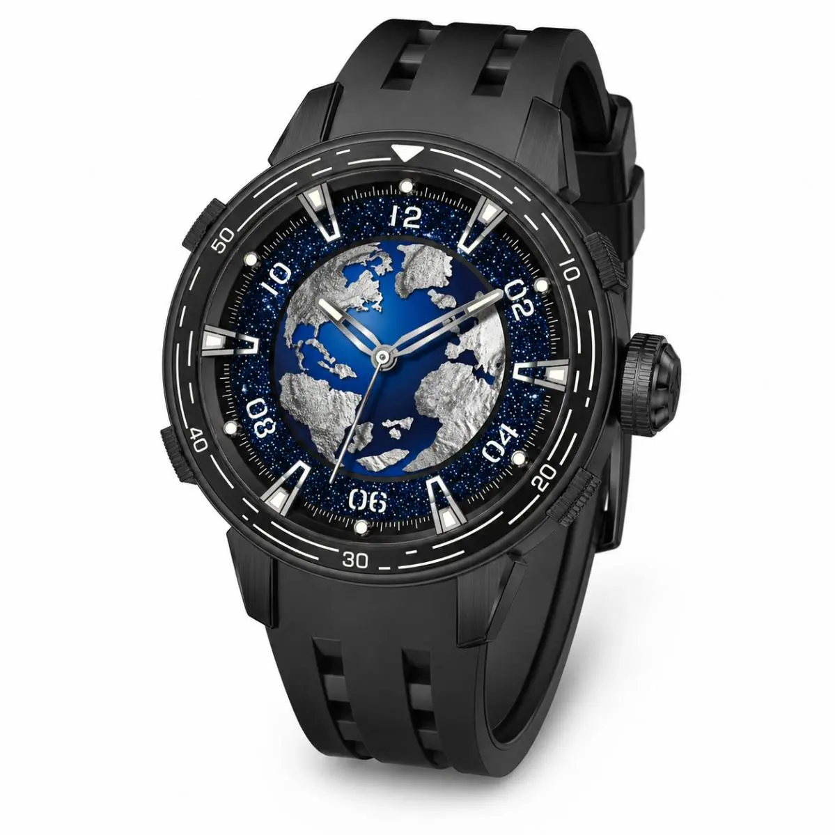 Invicta 70092 Celestial Astelis Automatic 40.2mm Steel Black Men`s Watch