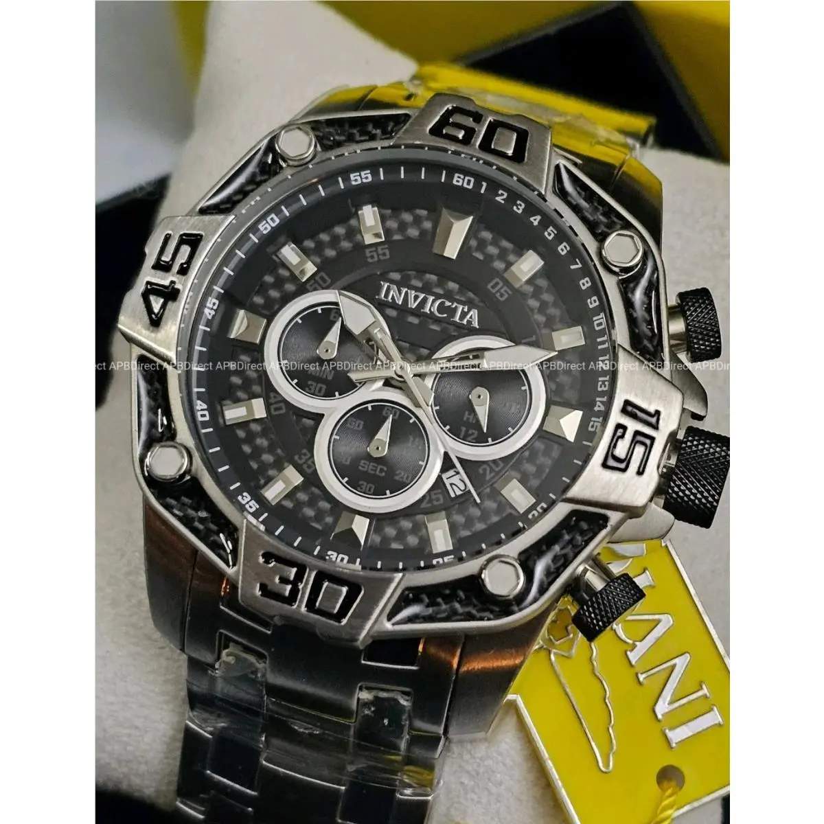 Invicta - Pro Diver - Scuba Carbon Fiber Chronograph Movement Quartz Mens Watch