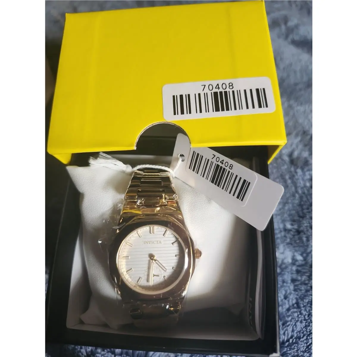 Celestial Women`s Watch 31.7 MM Gold Tone 70408 by Invicta