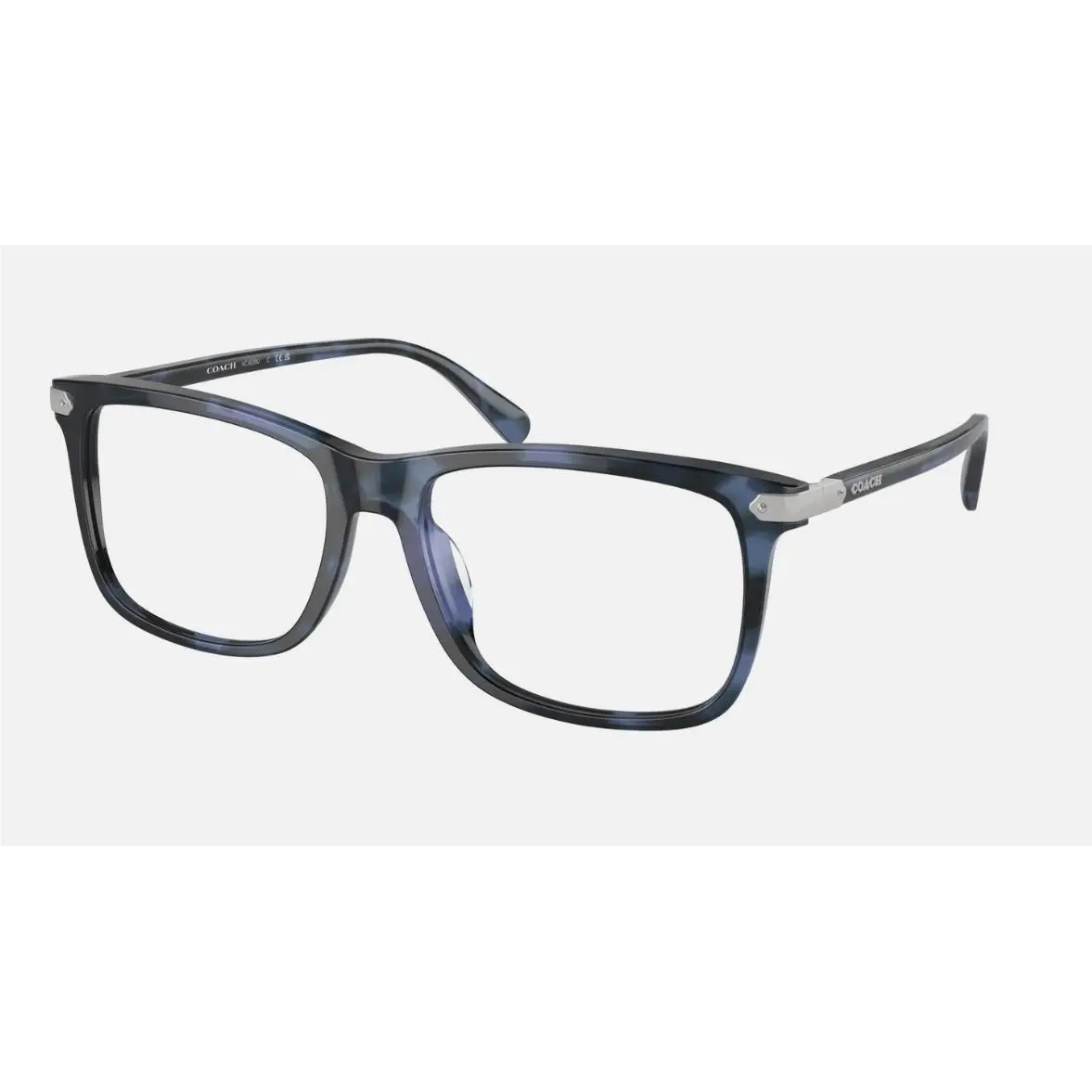 Coach Eyeglasses HC6228U 5754 56 Glasses Polished Blue Tortoise 56mm with Case