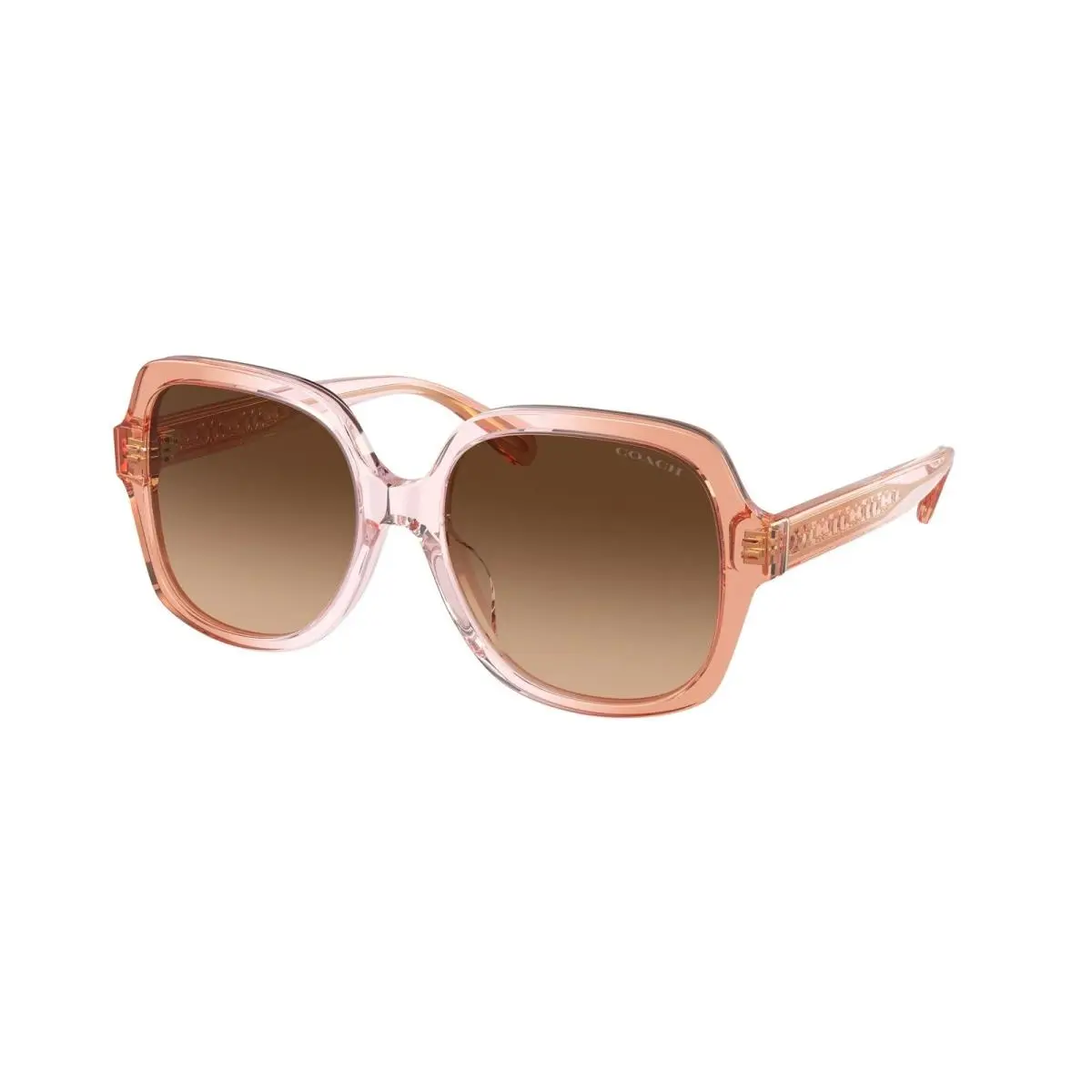 Coach HC8395F 581274 56 Saddle / Dusty Rose Grad Size 56 Sunglasses