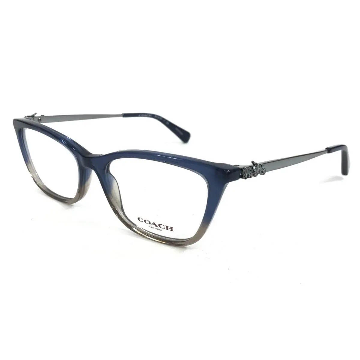 Eyeglasses Frames HC6107 5489 Denim Taupe Glitter Gradient 52-17-140 by Coach