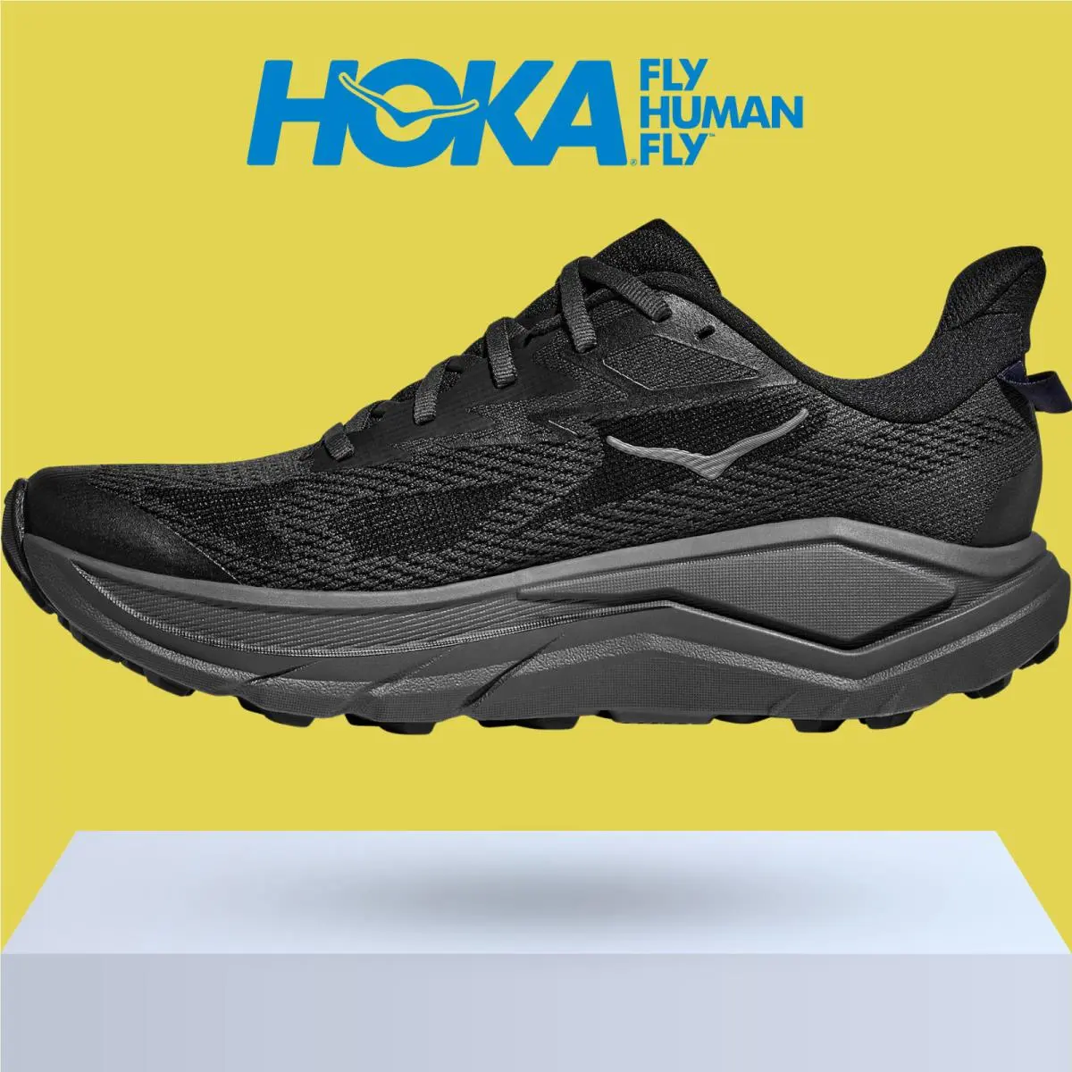 Hoka shoes - Hoka One One Challenger 8 - Black/Outer Orbit 5